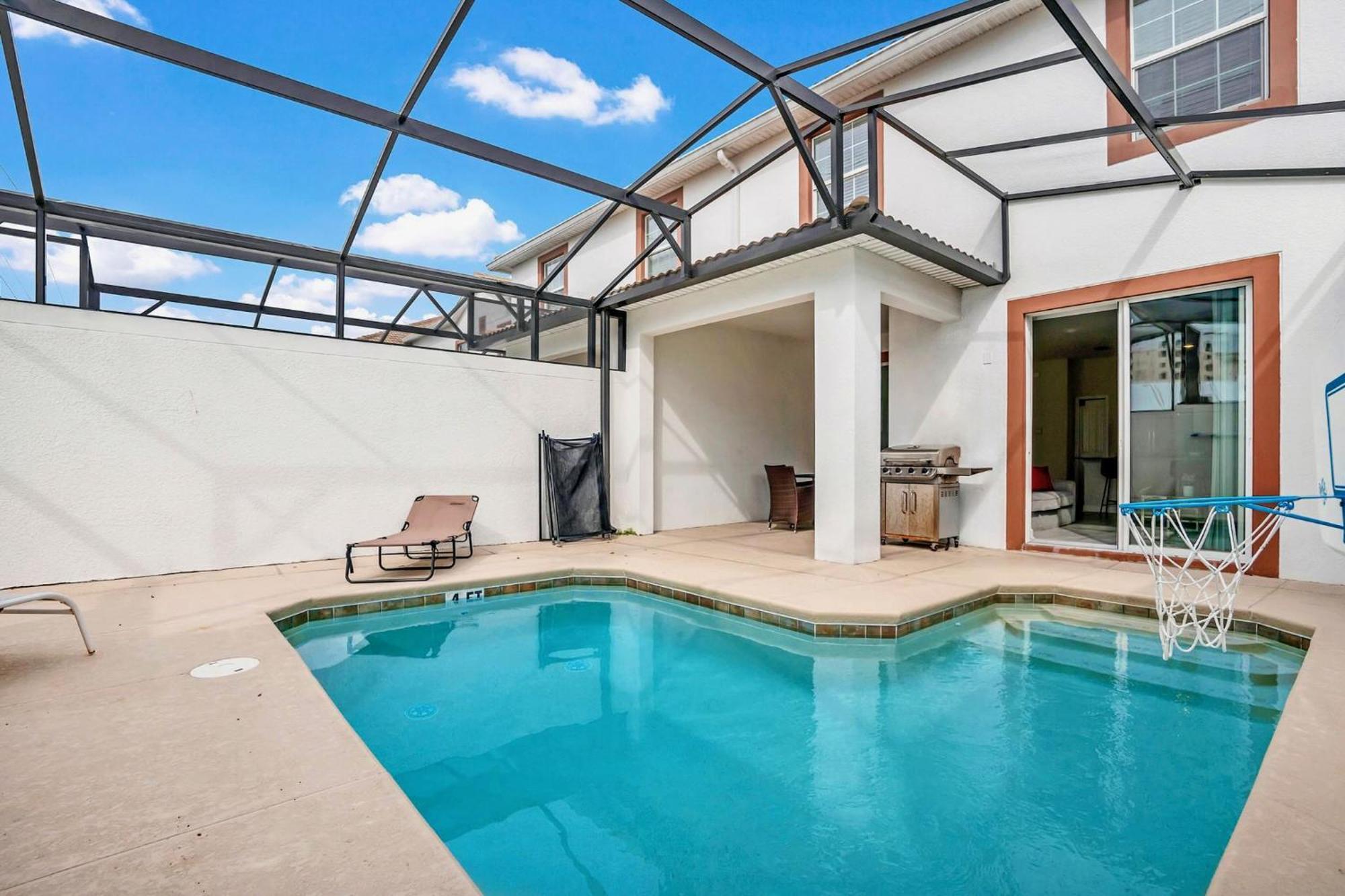 Family Resort - 4Br Home Near Disney - Private Pool, Bbq! Kissimmee Esterno foto